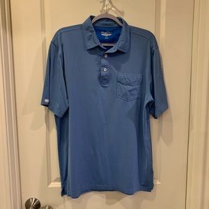 Men’s golf shirt by Straight Down sz L